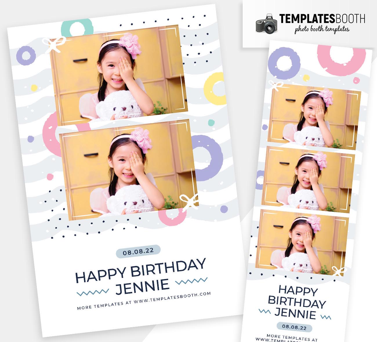 Kids Birthday DSLR Booth Template