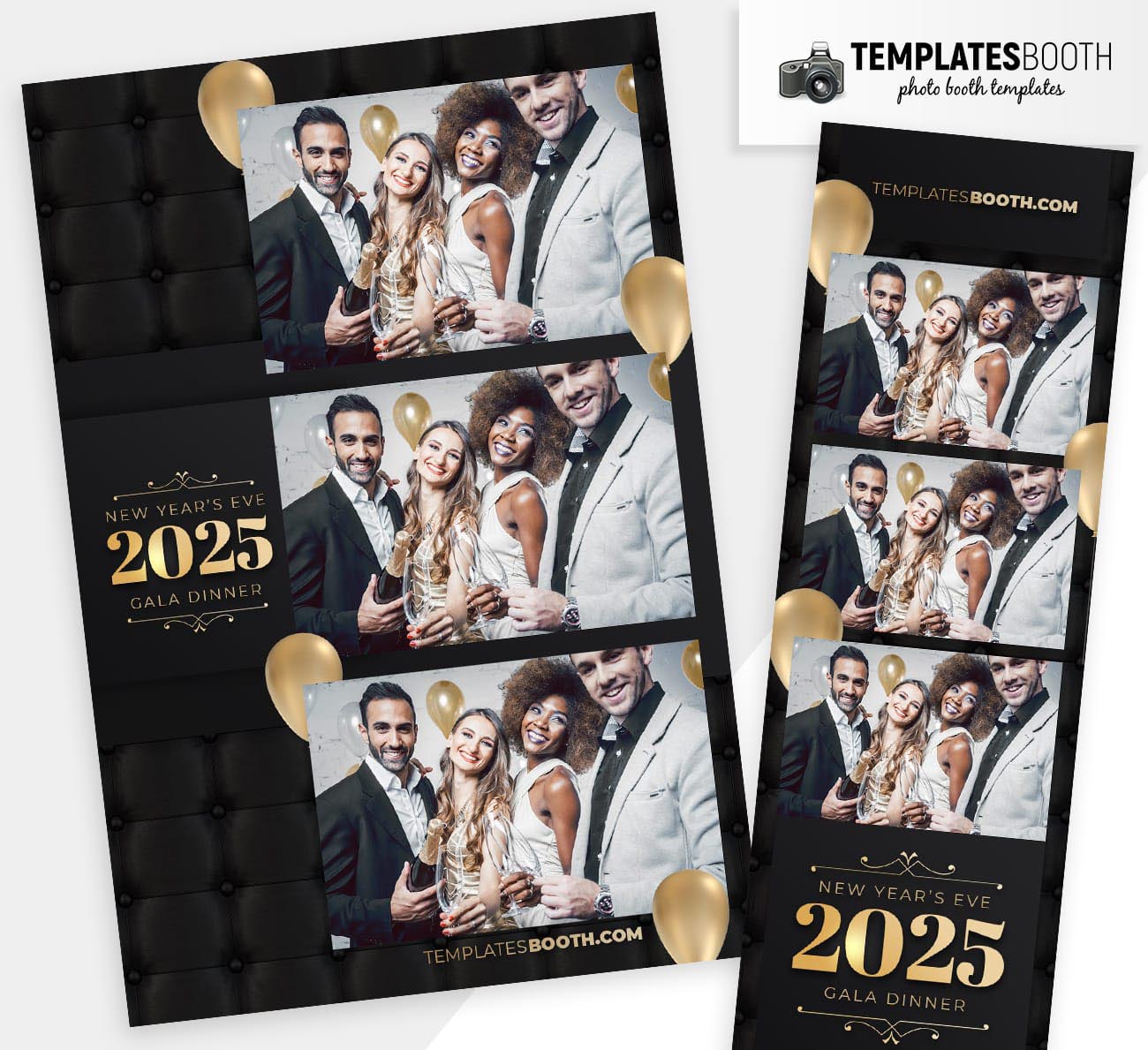 New Years Eve NYE DSLR Booth Template