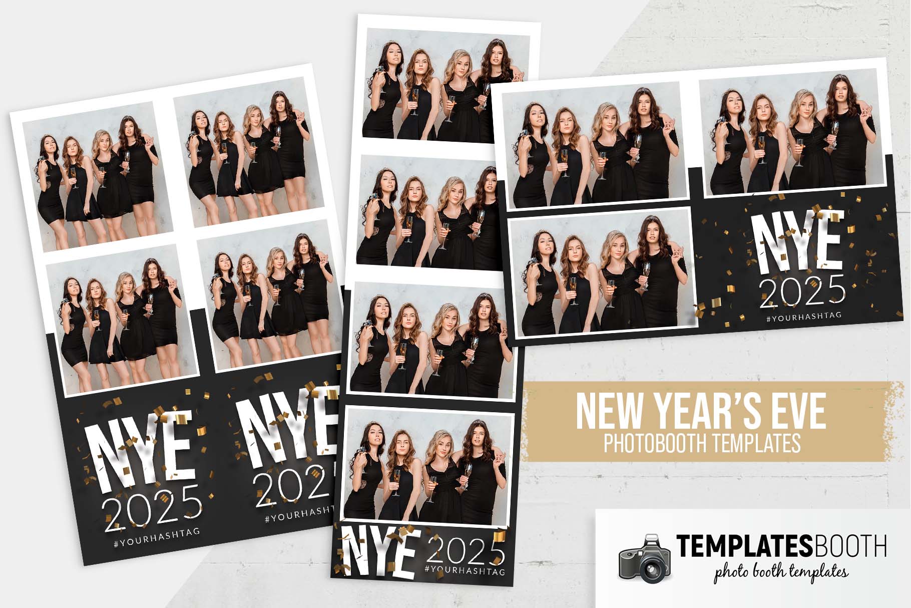 NYE Party DSLR Booth Template