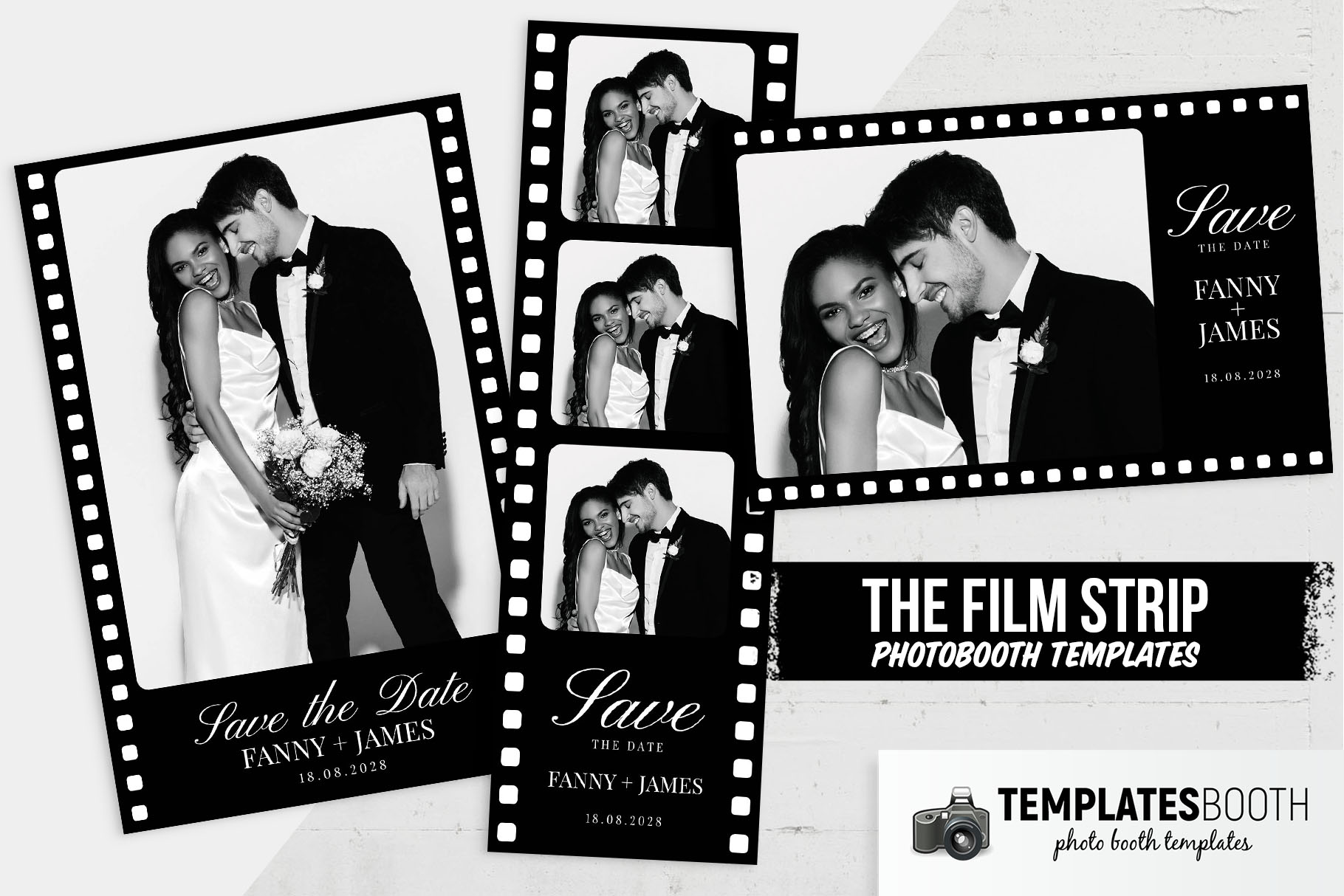 Film Strip DSLR Booth Template